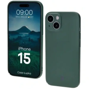 Kup Etui Bizon Case Łupka do Apple iPhone 15 zielone - BIZ9086 - {ean13} - Sklep Home Screen