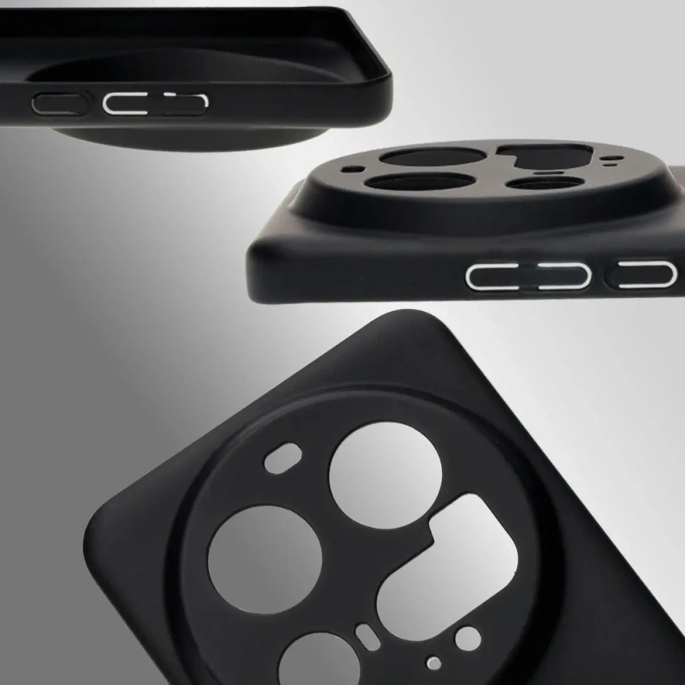 Etui Bizon Case Łupka do Xiaomi 15 Ultra czarne