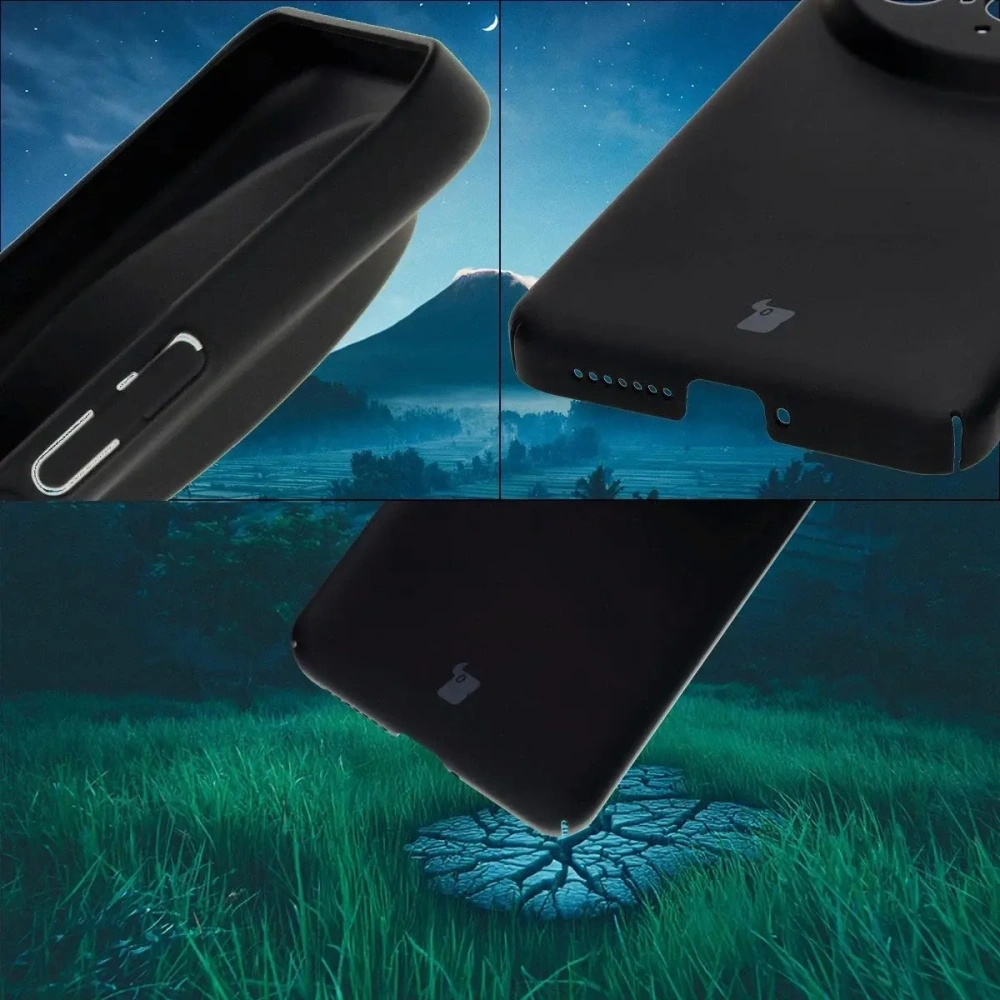 Etui Bizon Case Łupka do Xiaomi 15 Ultra czarne