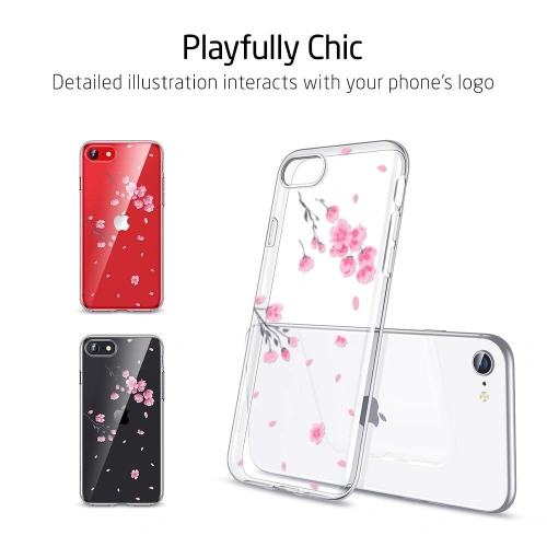 Kup Etui ESR Mania Apple iPhone SE 2022/SE 2020/8/7 Floare de cireș - ESR186BLSM - {ean13} - Sklep Home Screen