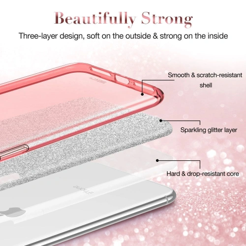 Kup Etui ESR Makeup Apple iPhone SE 2022/SE 2020/8/7 Rózsaarany - ESR187RS - {ean13} - Sklep Home Screen