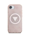 Kup Guess IML Fém Csillám 4G Kör Háromszög MagSafe Apple iPhone 16e rózsaszín - GUE4579 - {ean13} - Sklep Home Screen
