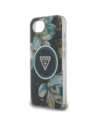 Kup Guess IML Metall Glitzer Blumen Dreieck MagSafe Apple iPhone 16e schwarz - GUE4580 - {ean13} - Sklep Home Screen