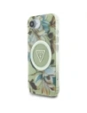 Kup Etui Guess IML Metal Glitter Flowers Triangle MagSafe do Apple iPhone 16e zielony - GUE4581 - {ean13} - Sklep Home Screen