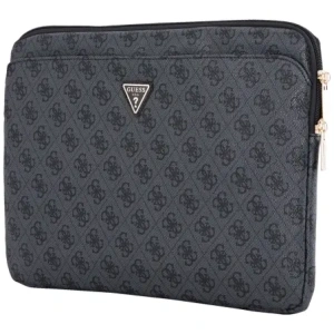Kup Guess Mâneca 14" 4G Buzunar cu fermoar Logo triunghi negru - GUE4585 - {ean13} - Sklep Home Screen