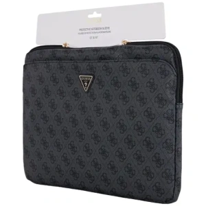 Kup Guess Mâneca 14" 4G Buzunar cu fermoar Logo triunghi negru - GUE4585 - {ean13} - Sklep Home Screen