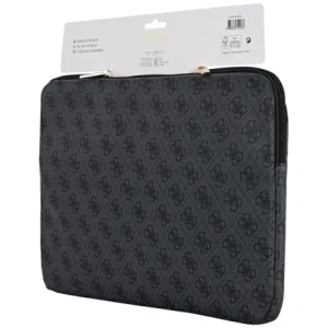 Kup Guess Mâneca 14" 4G Buzunar cu fermoar Logo triunghi negru - GUE4585 - {ean13} - Sklep Home Screen