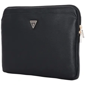 Kup Torba Guess Sleeve 14" Grained Zipper Pocket Triangle Logo czarny - GUE4587 - {ean13} - Sklep Home Screen