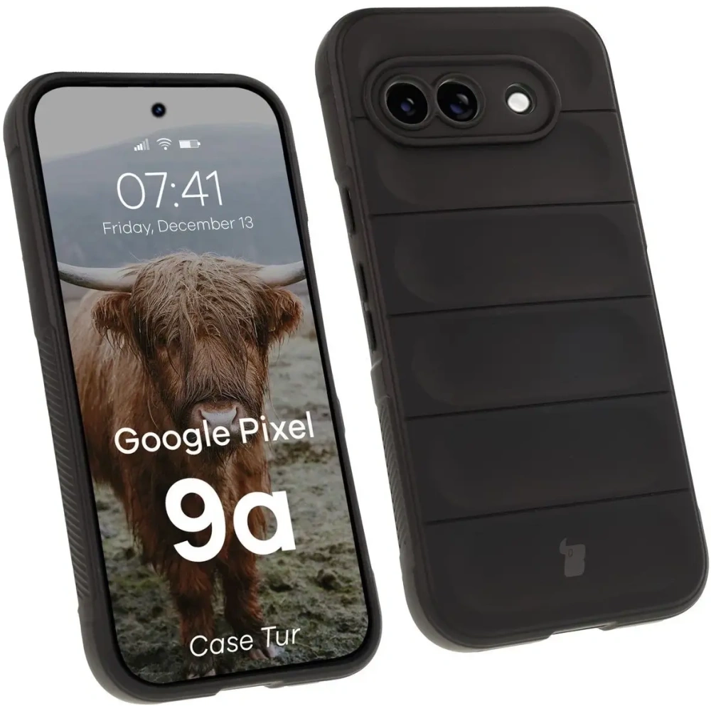 Pancerne etui Bizon Case Tur do Google Pixel 9a czarne