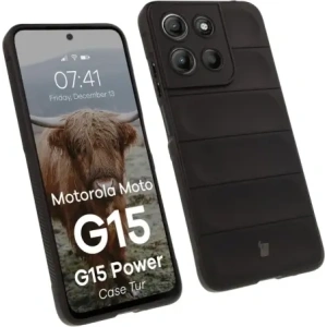 Kup Bizon tok Tur Motorola Moto G15 / G15 Power fekete - BIZ9090 - {ean13} - Sklep Home Screen