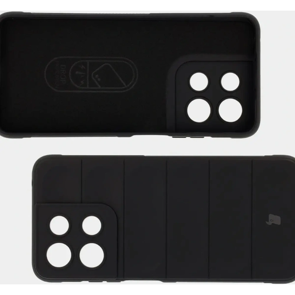 Pancerne etui Bizon Case Tur do Motorola Moto G15 / G15 Power czarne