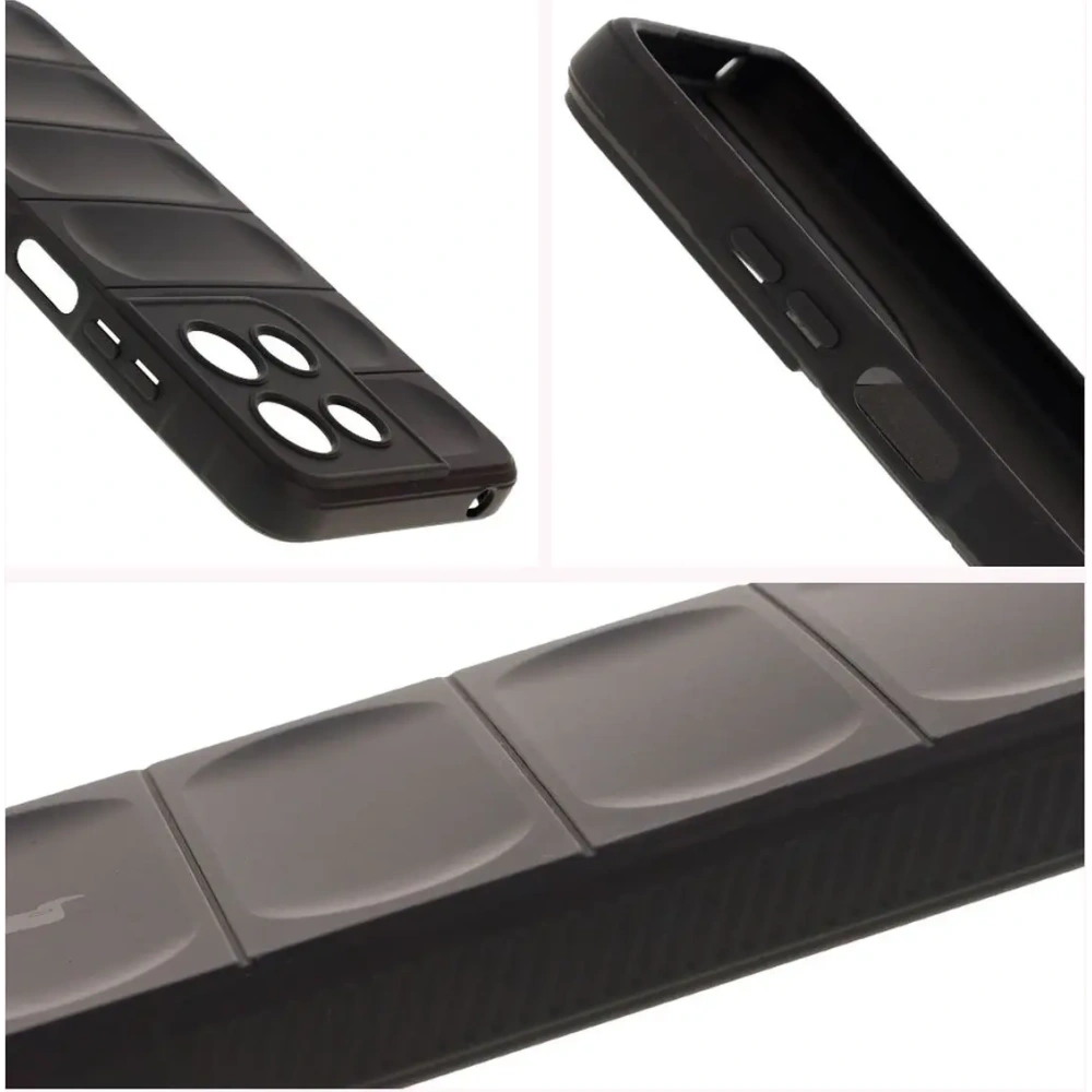 Pancerne etui Bizon Case Tur do Motorola Moto G15 / G15 Power czarne