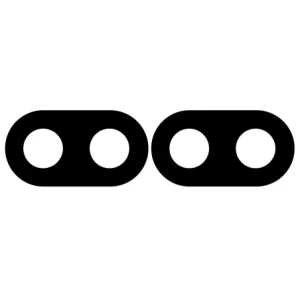 Szkło na aparat Bizon Glass Silk Lens do Google Pixel 9a [2 PACK]