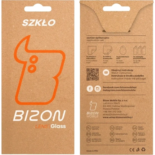 Kup Bizon Glass Silk Lens Google Pixel 9a [2 PACHET] - BIZ9091 - {ean13} - Sklep Home Screen