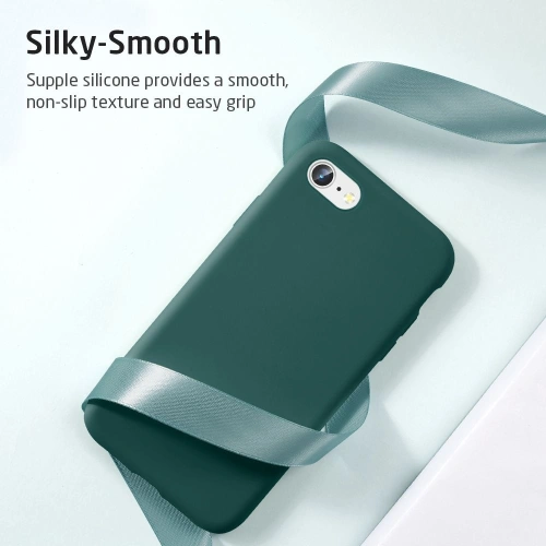 Kup ESR Apple Tasche Yippee iPhone SE 2022/SE 2020/8/7 Tannengrün - ESR191GRN - {ean13} - Sklep Home Screen