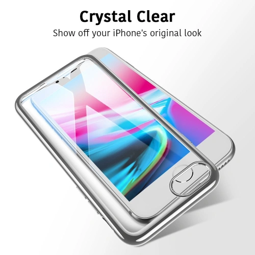 Kup ESR Apple Tasche Essential Crown iPhone SE 2022/SE 2020/8/7 Silber - ESR192SLV - {ean13} - Sklep Home Screen