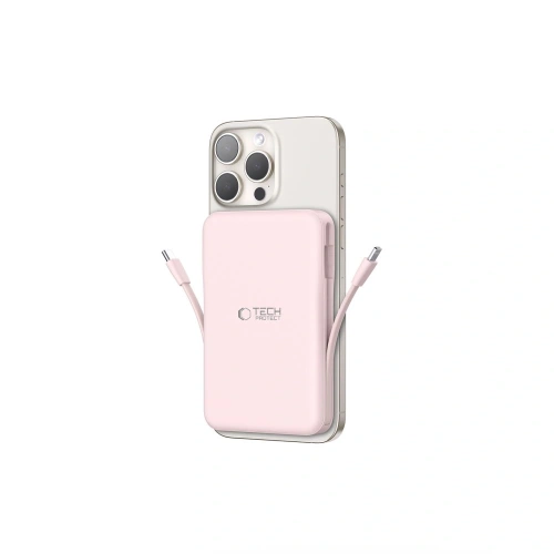Kup Tech-Protect PB31 LifeMag MagSafe Power Bank 10000mAh Rosa - THP4157 - {ean13} - Sklep Home Screen