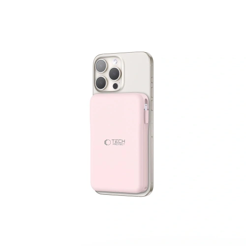 Kup Tech-Protect PB31 LifeMag MagSafe Power Bank 10000mAh Rosa - THP4157 - {ean13} - Sklep Home Screen
