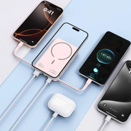 Kup Tech-Protect PB31 LifeMag MagSafe Power Bank 10000mAh Rosa - THP4157 - {ean13} - Sklep Home Screen