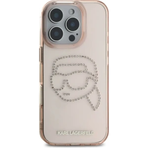 Kup [CR] Karl Lagerfeld IML Strasszos Etui Karl Head Apple iPhone 16 Pro Max-hoz rózsaszín - OT-886 - {ean13} - Sklep Home Screen