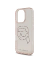 Kup [CR] Etui Karl Lagerfeld IML Rhinestones Karl Head für Apple iPhone 16 Pro Max rosa - OT-886 - {ean13} - Sklep Home Screen