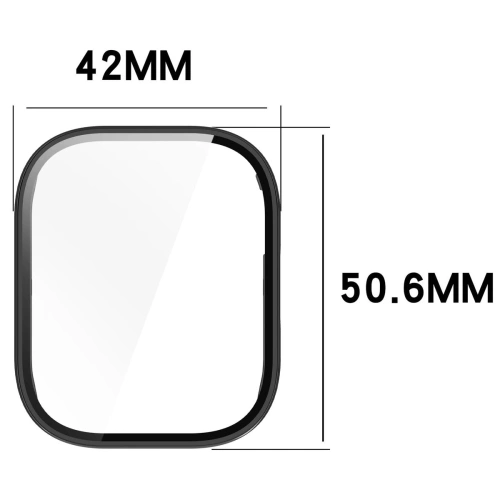 Kup [CR] Etui ze szkłem do zegarka Bizon Case+Glass Watch do Xiaomi Redmi Watch 5 Lite czarne - OT-888 - {ean13} - Sklep Home Screen