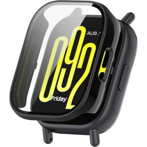 Kup Etui cu sticlă pentru ceas Bizon Case+Glass Watch pentru Xiaomi Redmi Watch 5 Lite negru - OT-888 - {ean13} - Sklep Home Screen