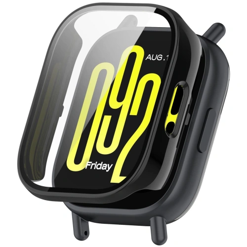 Kup [CR] Etui ze szkłem do zegarka Bizon Case+Glass Watch do Xiaomi Redmi Watch 5 Lite czarne - OT-888 - {ean13} - Sklep Home Screen