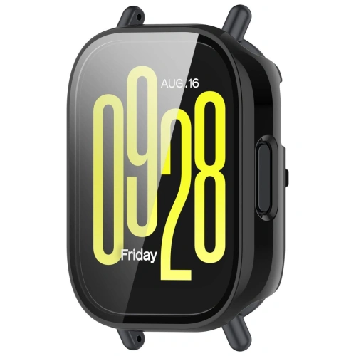 Buy [CR] Case with glass for Bizon Case+Glass Watch for Xiaomi Redmi Watch 5 Lite black - OT-888 - {ean13} - Home Screen Store Europe