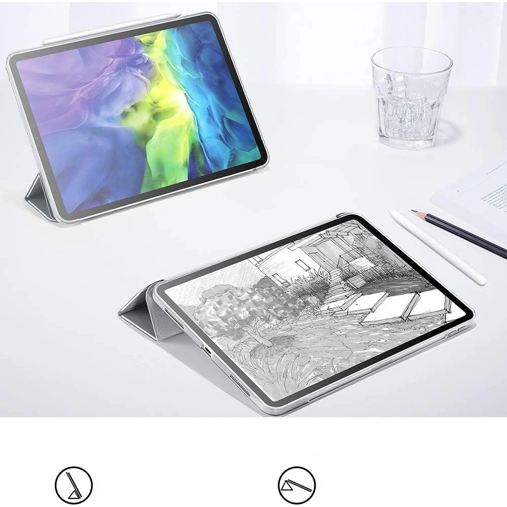 Etui ESR Rebound Slim Apple iPad Pro 11 2018/2020 (1. i 2. generacji) Silver Grey