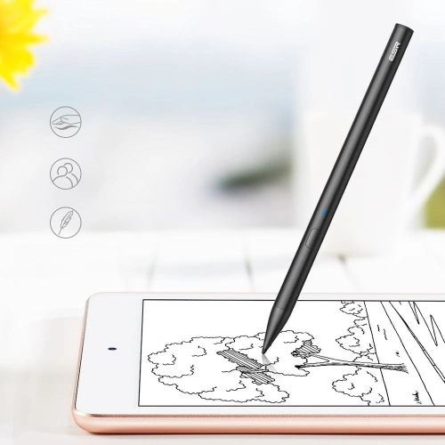 Buy ESR Digital+ Stylus Pen Apple iPad Black - ESR197BLK - {ean13} - Home Screen Store Europe