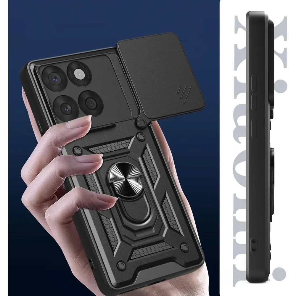 Etui Tech-Protect Camshield Pro Motorola Edge 60 Fusion / Edge 60 Black