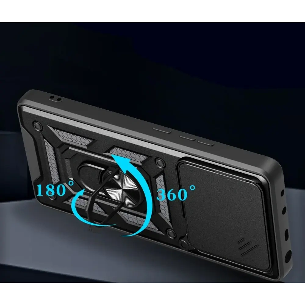 Etui Tech-Protect Camshield Pro Motorola Edge 60 Fusion / Edge 60 Black