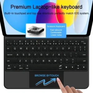 Kup Etui Tech-Protect SmartCase Magnetic + Keyboard Apple iPad 10.9" 2022 / 11" 2025 Black - THP4162 - {ean13} - Sklep Home Screen