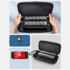 Kup Supcase Mini Nintendo Switch 2 Fekete Hordozható Tok - SPC508 - {ean13} - Sklep Home Screen
