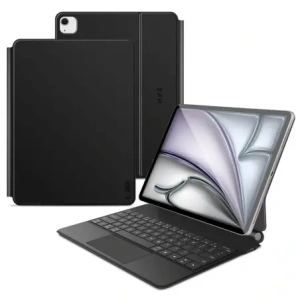 Buy Tech-Protect SmartCase Magnetic + Keyboard Apple iPad Pro 12.9” 4 / 5 / 6 / 2020-2022 / Air 13” 1 / 2 / 2024-2025 Black - THP4166 - {ean13} - Home Screen Store Europe