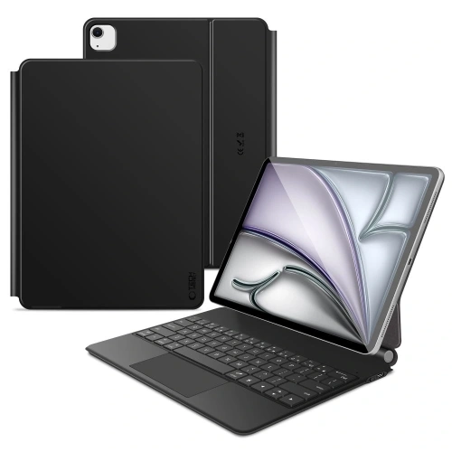 Kup Etui Tech-Protect SmartCase Magnetic + Keyboard Apple iPad Pro 12.9” 4 / 5 / 6 / 2020-2022 / Air 13” 1 / 2 / 2024-2025 Black - THP4166 - {ean13} - Sklep Home Screen