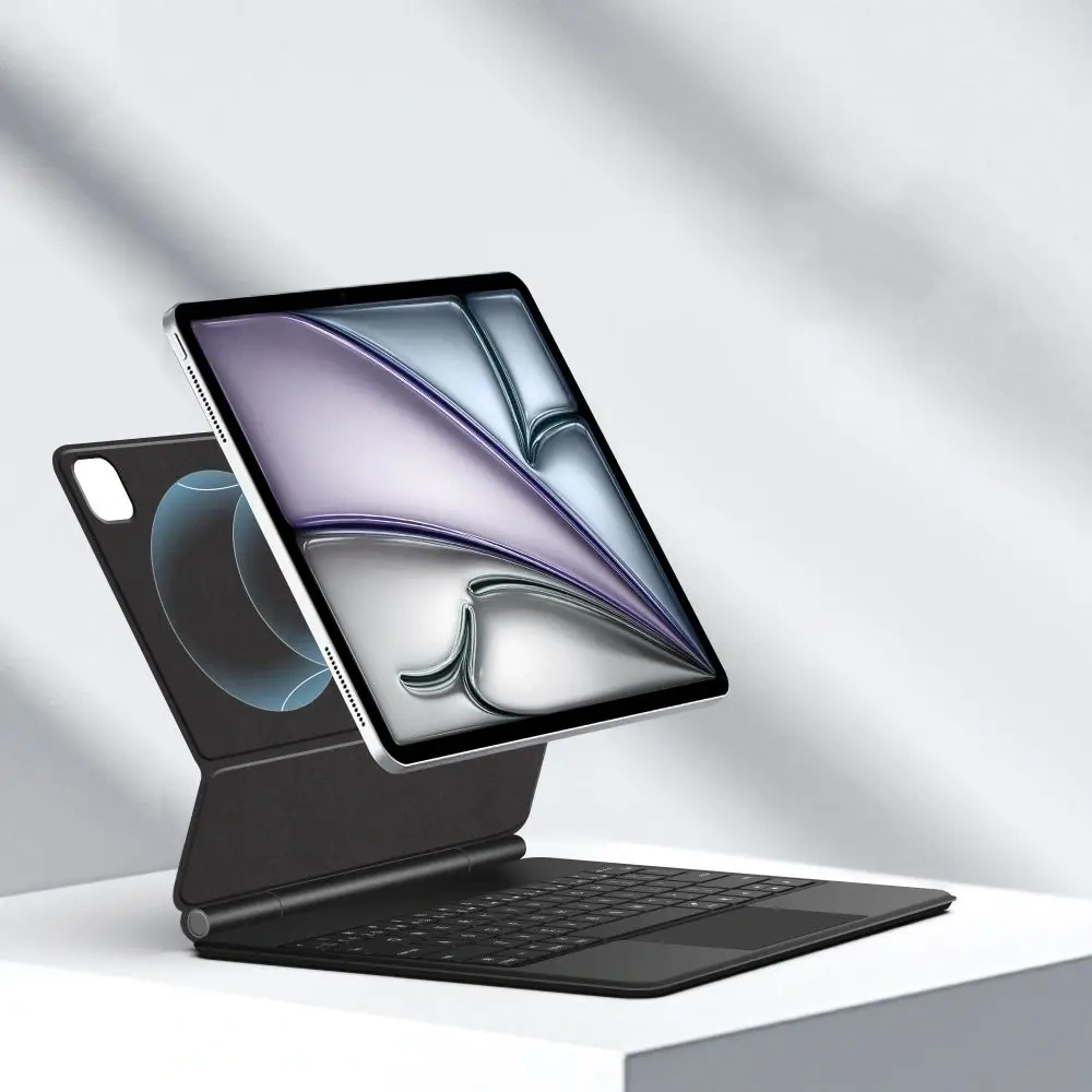 Etui Tech-Protect SmartCase Magnetic + Keyboard Apple iPad Pro 12.9” 4 / 5 / 6 / 2020-2022 / Air 13” 1 / 2 / 2024-2025 Black