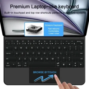 Kup Tech-Protect SmartCase mágneses + billentyűzet Apple iPad Pro 12.9” 4 / 5 / 6 / 2020-2022 / Air 13” 1 / 2 / 2024-2025 Fekete - THP4166 - {ean13} - Sklep Home Screen