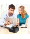 Kup Tech-Protect PCS3X4 Priza de putere 2xUSB-A, 2xUSB-C, 3xPriză AC 200cm Negru - THP4167 - {ean13} - Sklep Home Screen