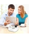 Kup Tech-Protect PCS3X4 Priză de alimentare 2xUSB-A, 2xUSB-C, 3xPriză AC 200cm Albă - THP4168 - {ean13} - Sklep Home Screen