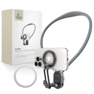 Kup Tech-Protect AC200 Magnetický držák MagSafe & GoPro & DJI na krk Crayon Grey - THP4169 - {ean13} - Sklep Home Screen