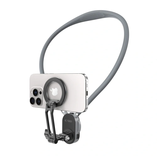 Buy Tech-Protect AC200 Magnetic MagSafe & GoPro & DJI Neck Holder Crayon Grey - THP4169 - {ean13} - Home Screen Store Europe