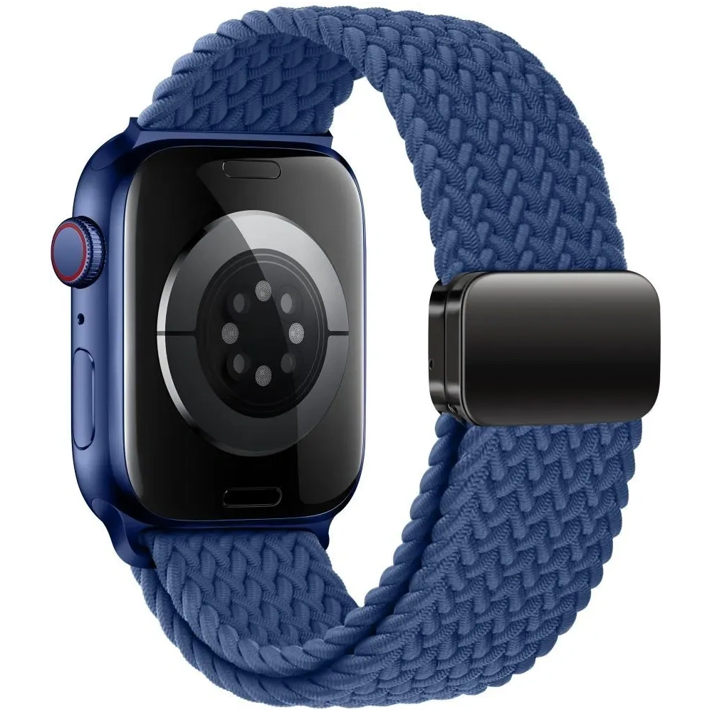 Pasek Tech-Protect Nylonmag Apple Watch 6 / 7 / 8 / 9 / 10 / SE 40/41/42mm Montego Blue