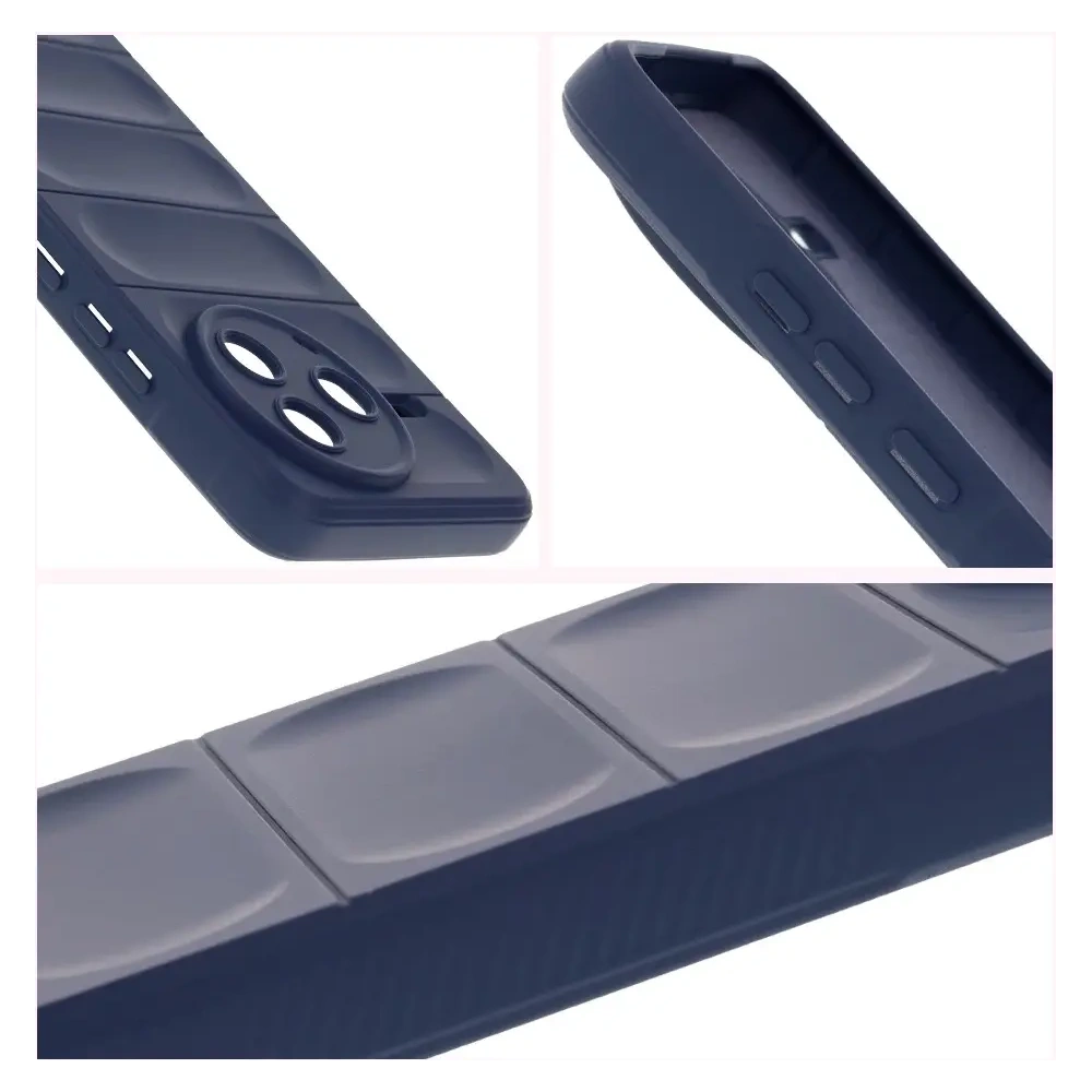 Pancerne etui Bizon Case Tur do Xiaomi Poco F7 Pro granatowe