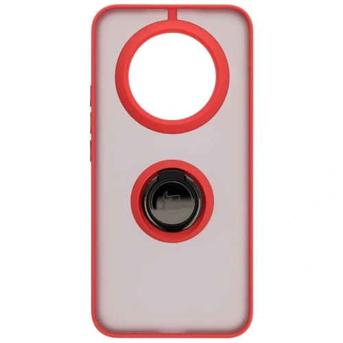 Buy Bizon Case Hybrid Ring Realme 14 Pro+ Plus 5G smoky with a red frame - BIZ9097 - {ean13} - Home Screen Store Europe