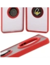 Buy Bizon Case Hybrid Ring Realme 14 Pro+ Plus 5G smoky with a red frame - BIZ9097 - {ean13} - Home Screen Store Europe