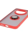 Buy Bizon Case Hybrid Ring Realme 14 Pro+ Plus 5G smoky with a red frame - BIZ9097 - {ean13} - Home Screen Store Europe