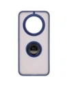 Kup Bizon Case Hybrid Ring Realme 14 Pro+ Plus 5G fumuriu cu un cadru albastru marin - BIZ9098 - {ean13} - Sklep Home Screen