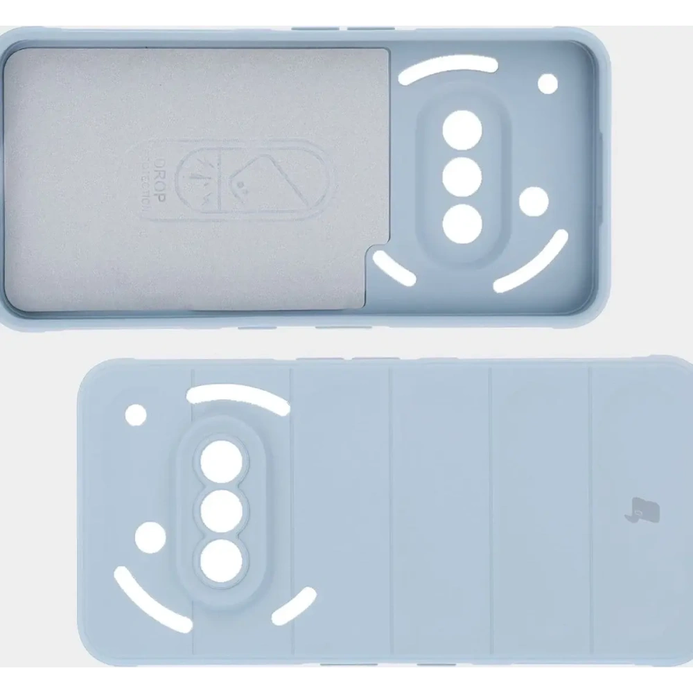 Pancerne etui Bizon Case Tur do Nothing Phone (3a) jasnoniebieskie